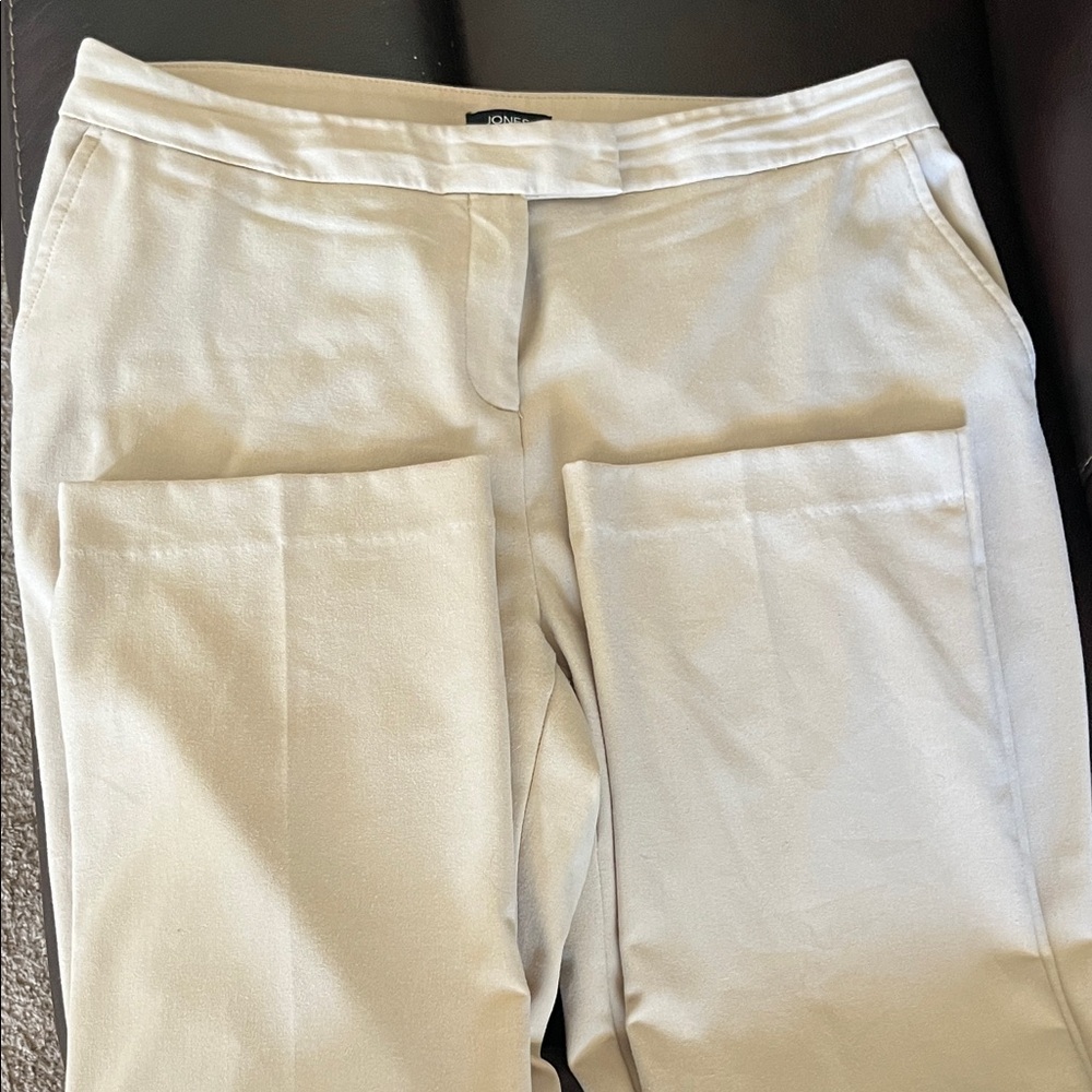 Jones New York Business Casual Classic  Cocktail Light tan Trousers size 12